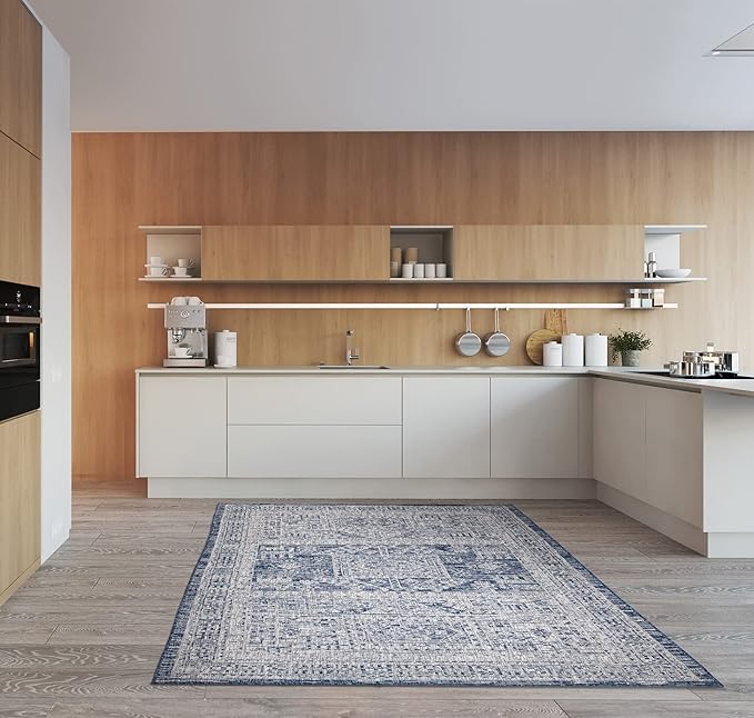 Keen Home Design Terrace Outdoor Area Rug - 8x10 Washable Indoor/Outdoor Rug for Patio, Kitchen, Balcony, Beach, Garden, Deck and Porch, Size: 7'7"x10'-Ruum Studio Home