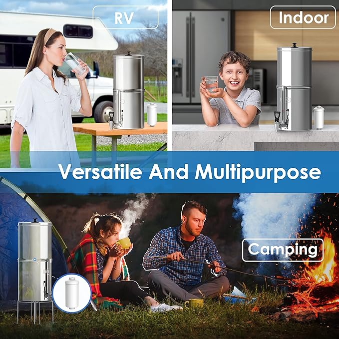 Waterdrop NSF/ANSI 372 Certified Fluoride Filters, Replacement for Berkey® PF-2® Fluoride Filters, Berkey® Gravity Filtration System and King Tank Series (Pack of 2)-Ruum Studio Home
