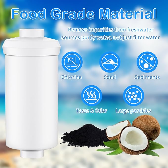 4 Pack Fluoride Water Filter,Replacement for PF-2® Fluoride Filters, Fluoride and Arsenic Filter Compatible with Berkey Gravity Filtration System、 Big、 Travel、 Royal、Imperial and Crown Series-Ruum Studio Home
