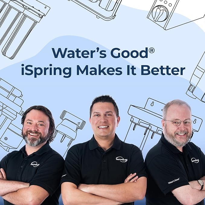 iSpring SGS-Tested PFAS Removal Carbon Block Replacement Water Filter Cartridge FCPFDS for DS4 Series-Ruum Studio Home