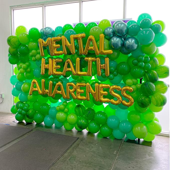 130pcs Lime Green Balloons Different Sizes 18" 12" 10" 5" Light Green Balloons for Birthday Dinosaur Baby Shower St. Patrick's Day Summer Jungle Forest Safari Party Decorations-Ruum Studio Home