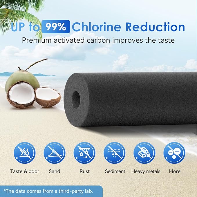 Purewell PF-2 Black 2-Stage Purification Elements, Replacement Filters for ProOne® and Berkey® Filters, ProOne® Big+ or Berkey® Big+ Gravity Water Filter System and Purewell System (2 Pack, K Series)-Ruum Studio Home