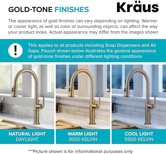 KRAUS Dishwasher Air Gap in Spot Free Antique Champagne Bronze, KAG-1SFACB-Ruum Studio Home