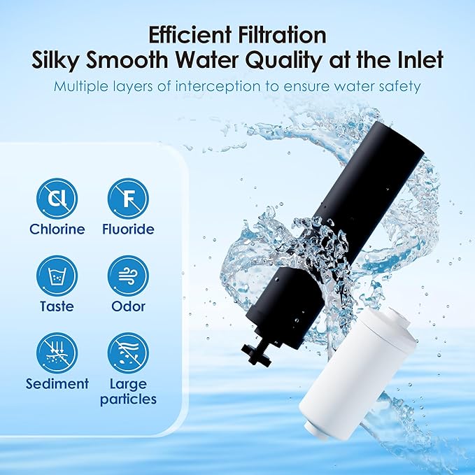 Waterdrop NSF/ANSI 42&372 Standard Gravity Water Filter, Replacement for Berkey® BB9-2® Black Filters & PF-2® Fluoride Filters, Berkey® Gravity Water Filter System and Waterdrop King Tank Series-Ruum Studio Home