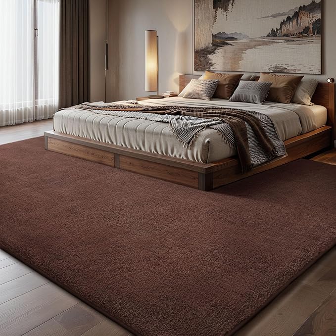 Sour Lemon 9x12 Area Rugs for Living Room, Soft Large Area Rug Fluffy Rugs for Bedroom,Machine Washable Area Rug Non Slip Carpet Rug for Living Room Playroom Kids Room Home Decor-Ruum Studio Home