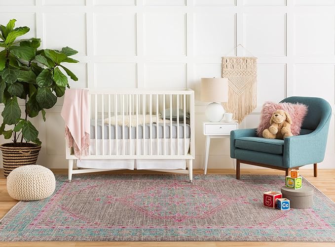 Mark&Day Wall Hanging, Tumeltsham Bohemian/Global Farmhouse Cream Tapestry Wall Hanging for Living Room, Bedroom, Office or Kitchen (60"H x 29"W)-Ruum Studio Home