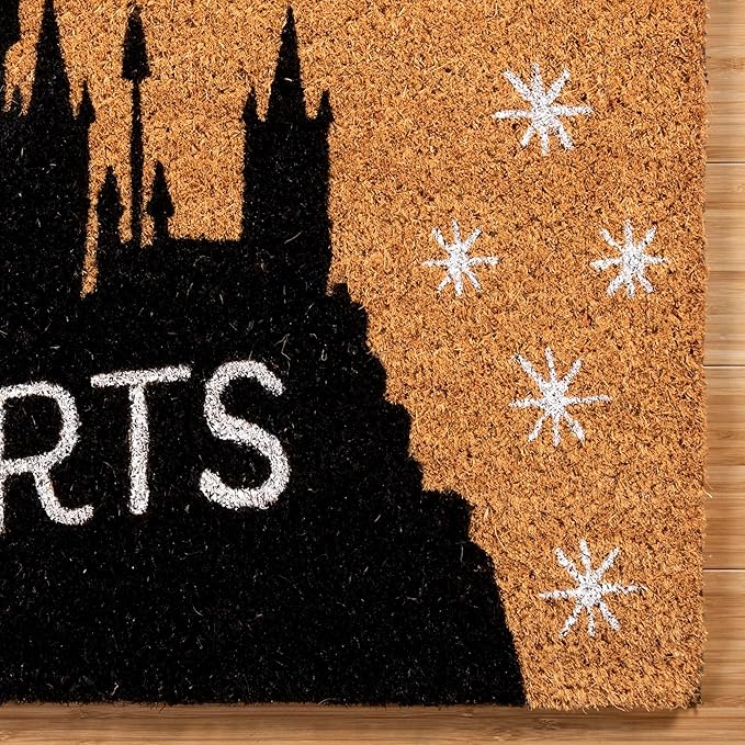 Gertmenian Harry Potter Coir Doormat - 2x3 Welcome Mat (2-Pack), Ideal for High Traffic Areas in Front Door, Garage, Entryway - Paramount Hogwarts/Witches, 80027-Ruum Studio Home