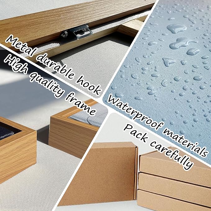 XLSJERST Large Landscape Wall Art - Blue Ocean Pink Flower Sailboat Mountain Tree Decor Orange Frame Artwork for Wall Large Picture for Living Room Bedroom Home Office Wall Decoration Size 24x48-Ruum Studio Home