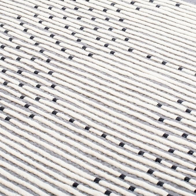 Mark&Day Wall Art, Schlublberg Modern Farmhouse Medium Gray Macrame Tapestry Wall Hanging for Living Room, Bedroom, Office or Kitchen (36"H x 24"W)-Ruum Studio Home