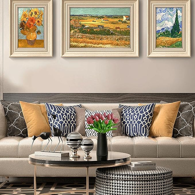 Mandy's Artificial Tulips 20 Stems Mauve PU Faux Flowers for Wedding Home Decor 13.5 Inch-Ruum Studio Home