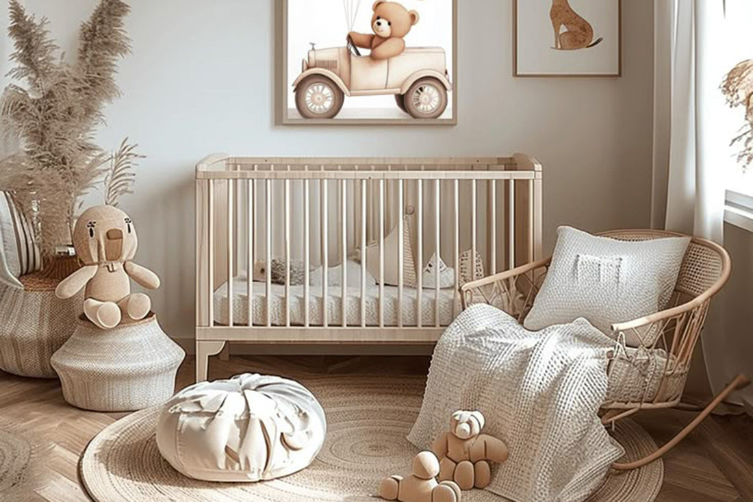 How to Create a Safe & Stylish Nursery on a Budget