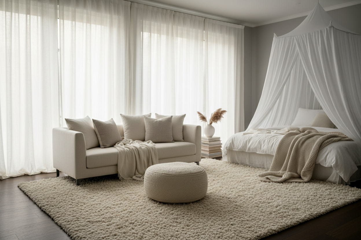 Brightening Dark Rooms with Textiles