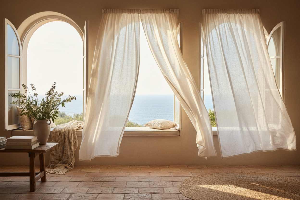 How to Choose Curtains for Better Airflow