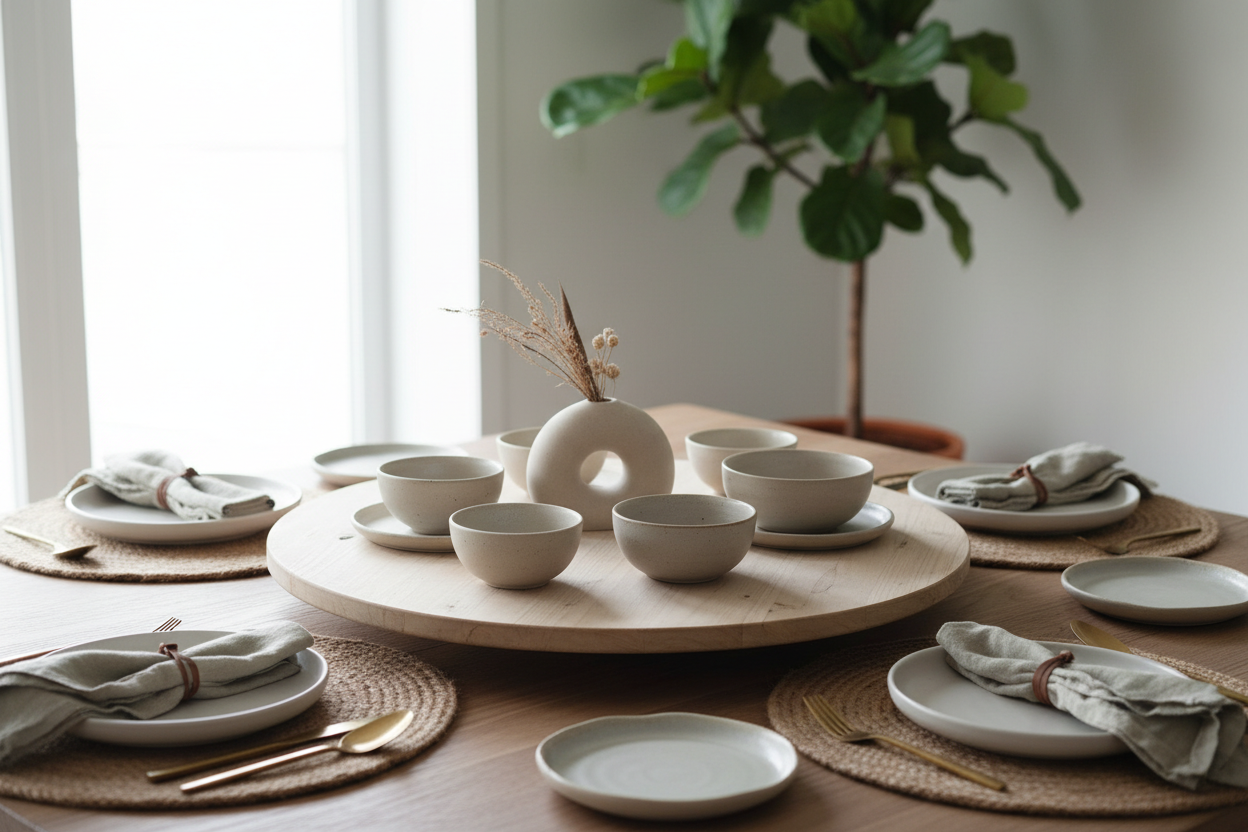 How to Style a Dining Table Without Looking Overdone