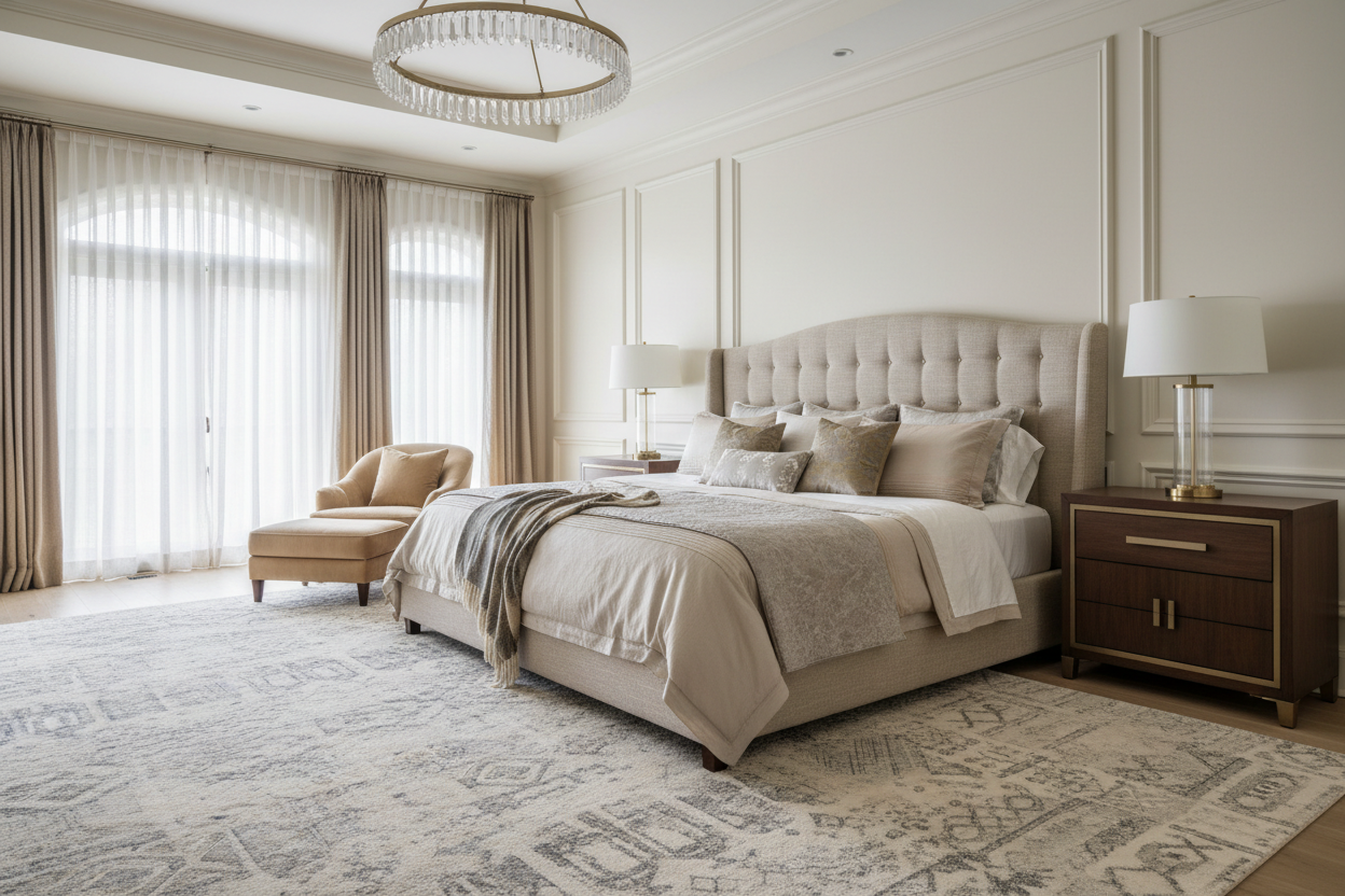 What Size Rug Do You Need for a King Bed?