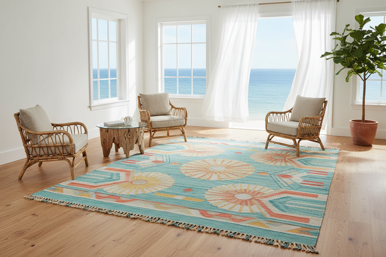 Choosing Lightweight Rugs for Warm Weather
