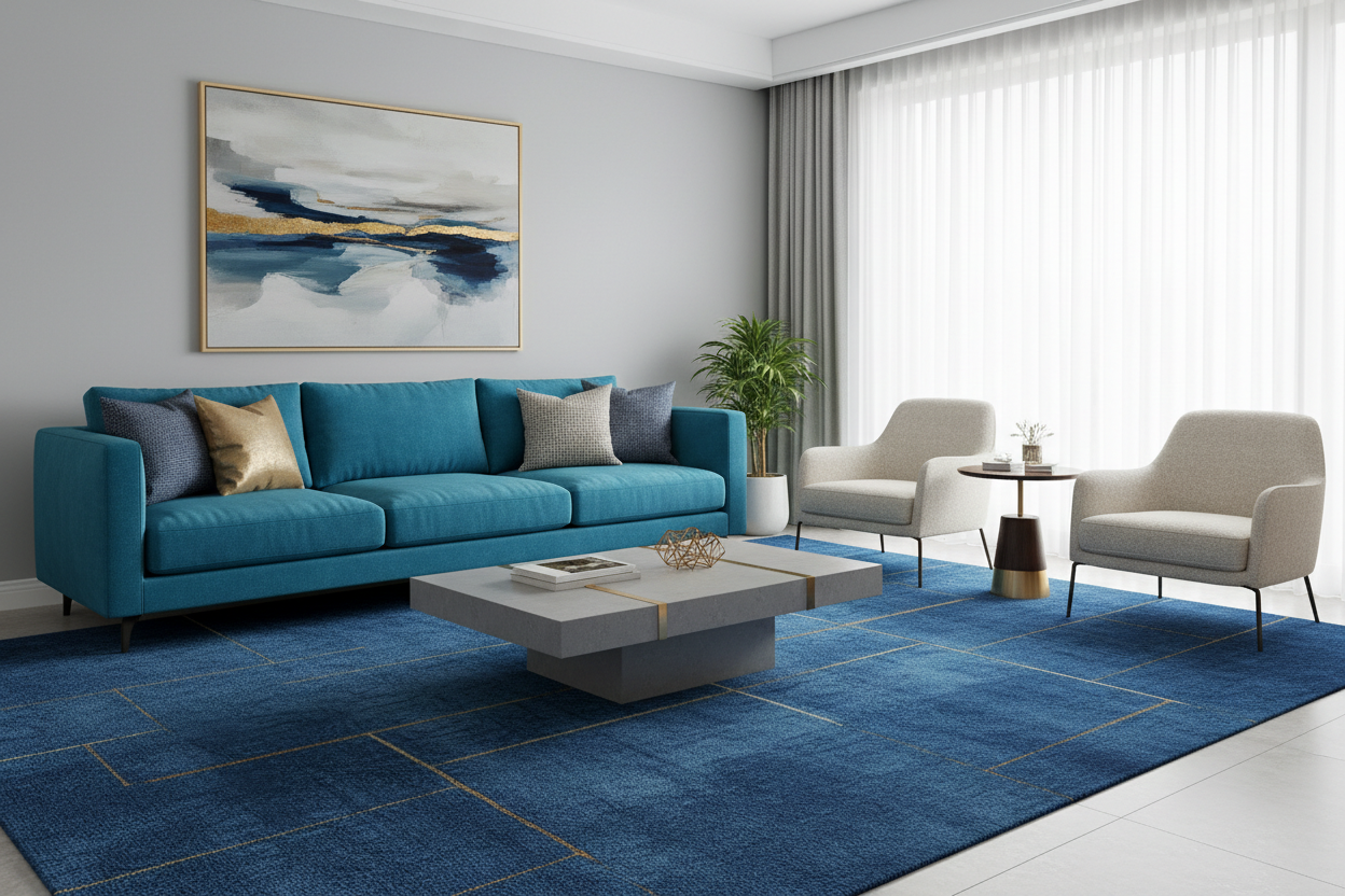 How to Match Your Rug to Your Sofa Color