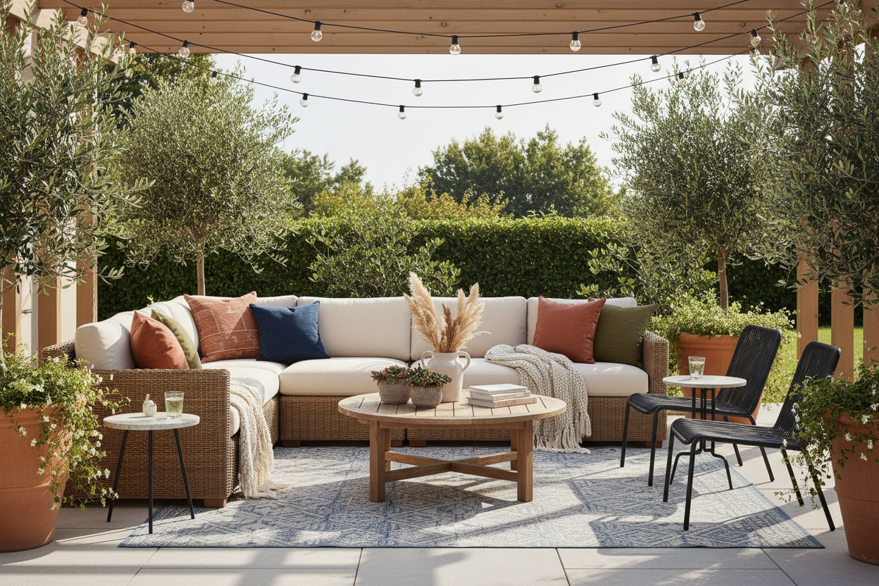 Styling Patio Spaces for Comfort