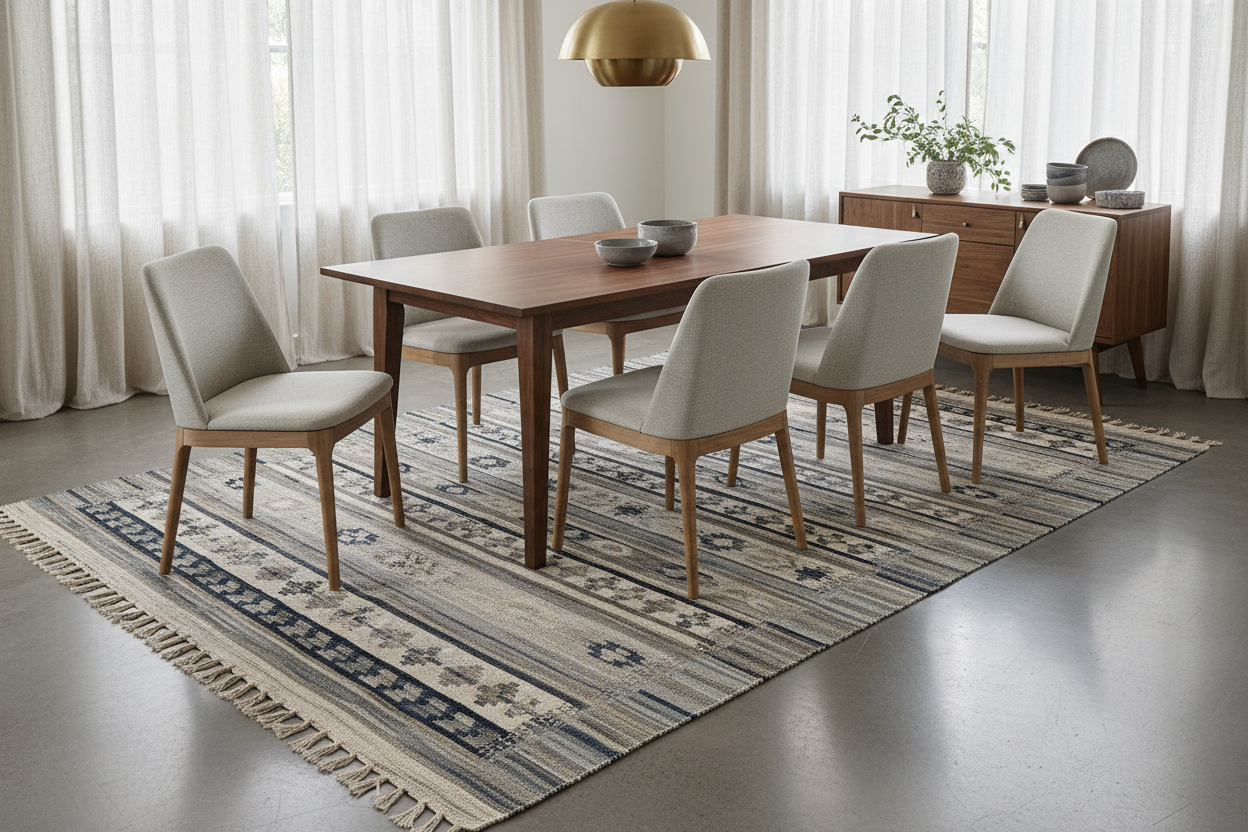 How to Choose Rugs for Dining Areas