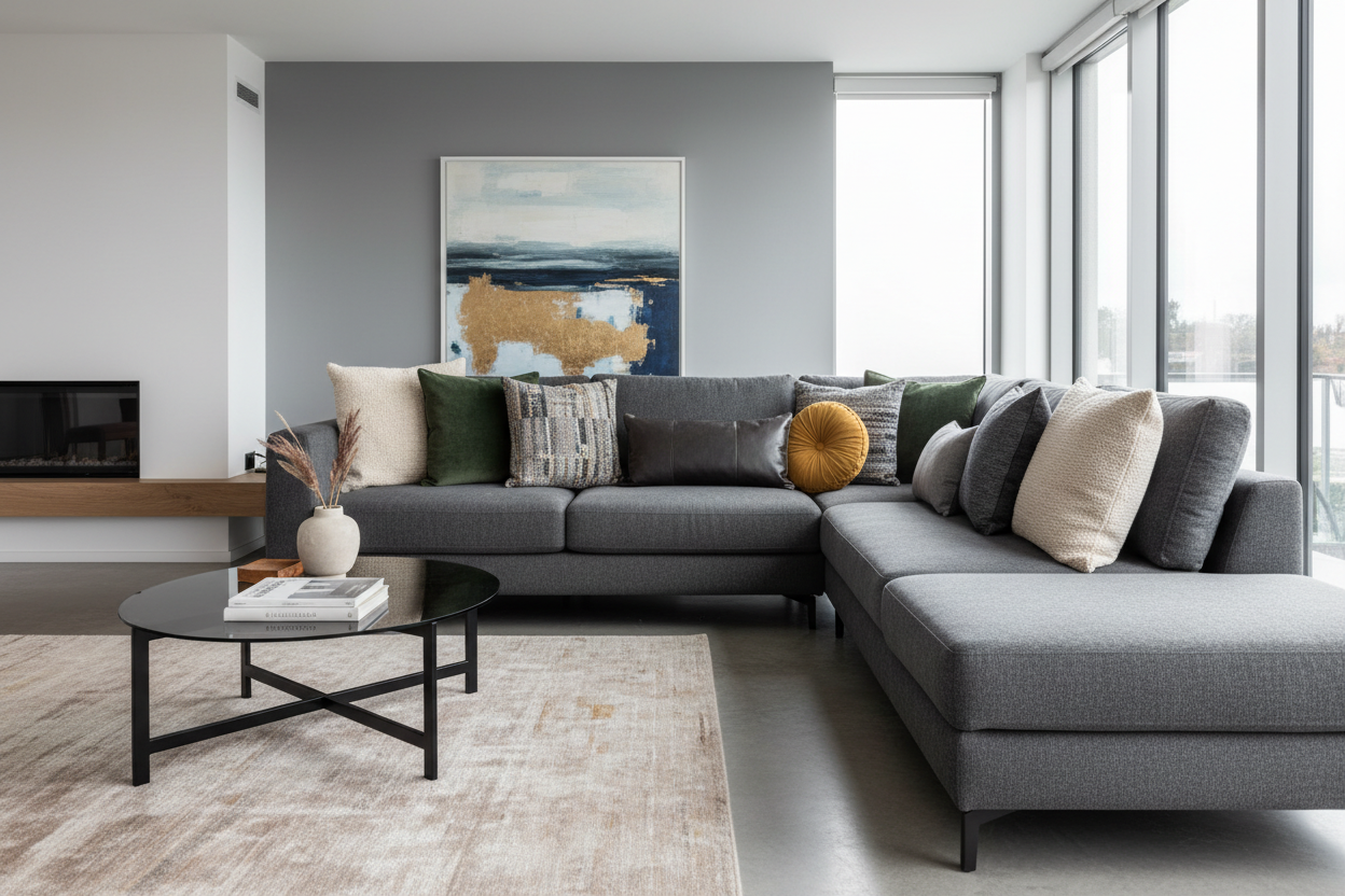 The Best Pillow Layouts for Sectional Sofas