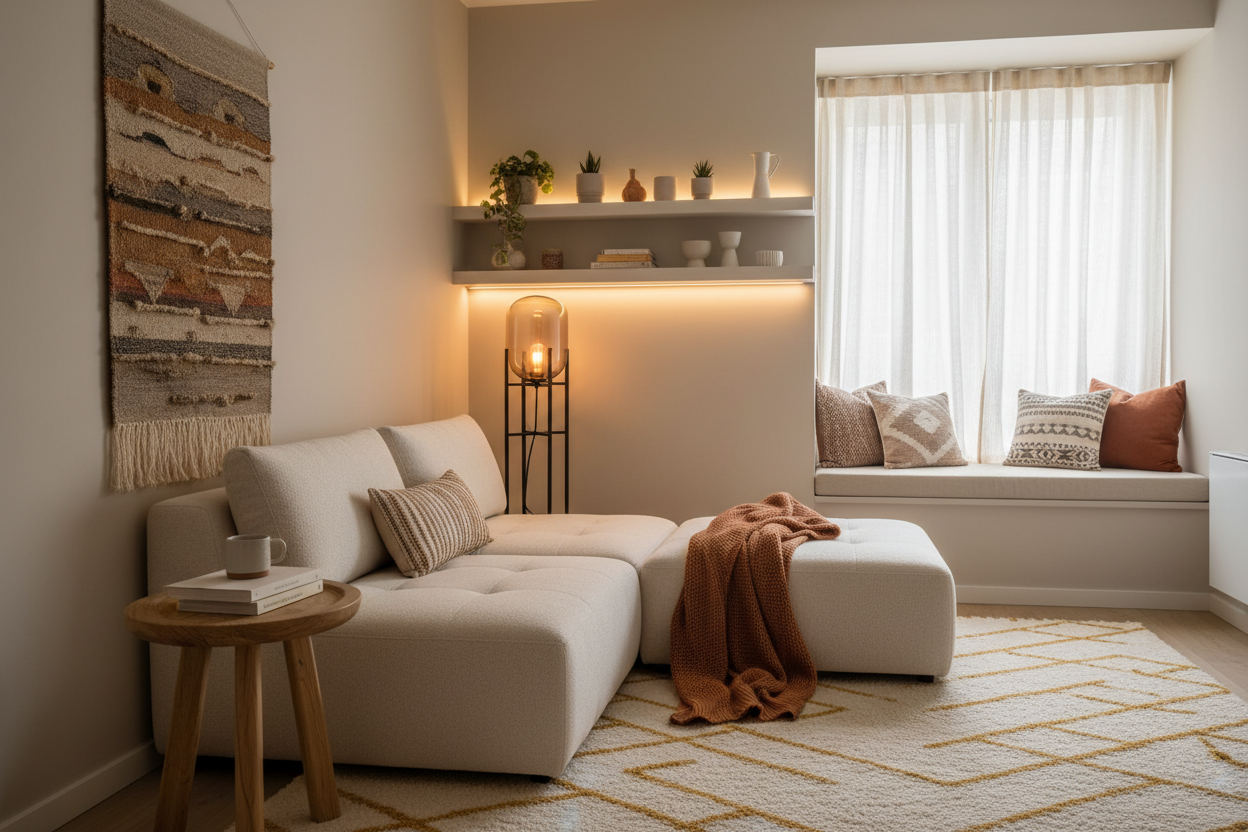 How to Make a Small Room Feel Cozy Instead of Cramped