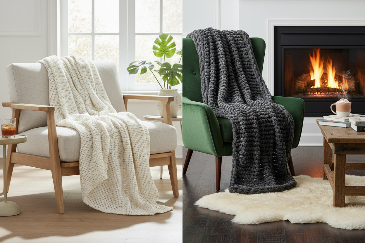 How to Use Throw Blankets for Temperature Control