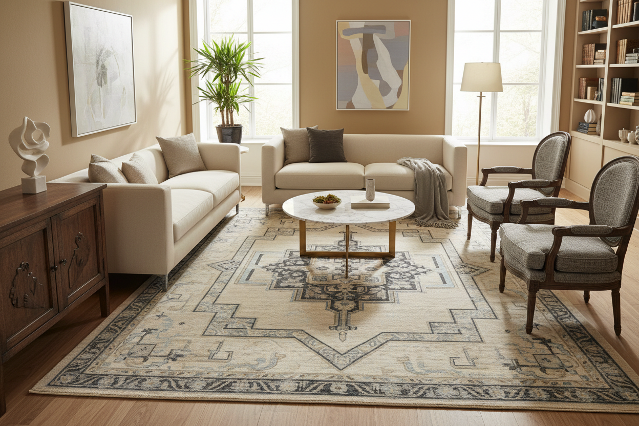 Transitional Rugs: Blending Modern and Traditional