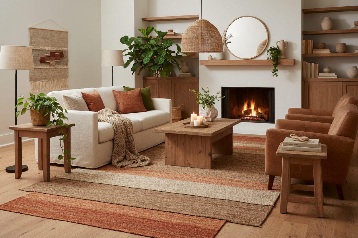 Earth Tone Rugs That Make Your Space Feel Warmer