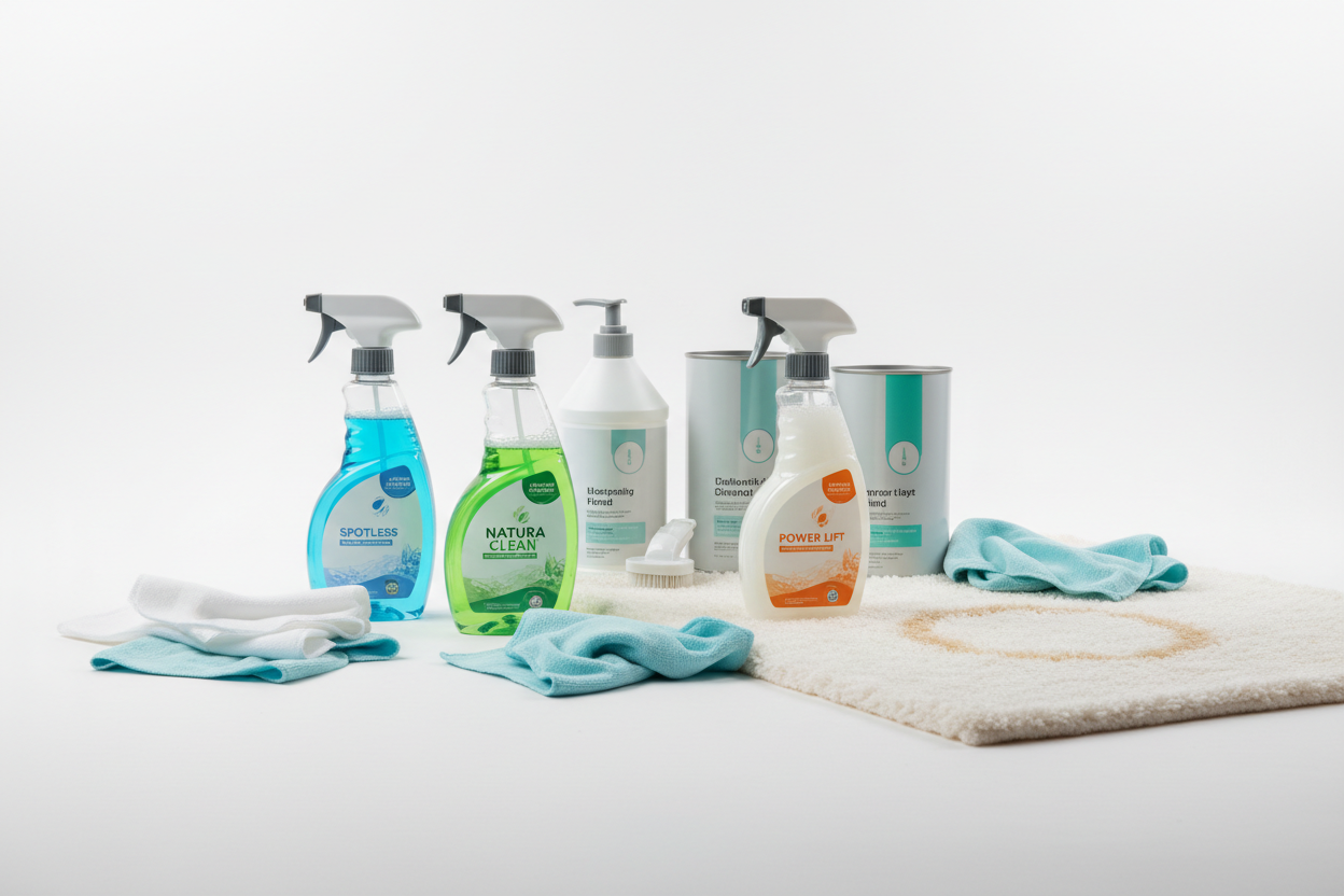 Carpet stain removers