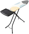 Brabantia Size B Ironing Board (49x15 in) 7 Height Options, Solid Steam Unit Rest Holder (Spring Bubbles) Non-Slip Feet, Anti-Collapse Child Locks-Ruum Studio Home