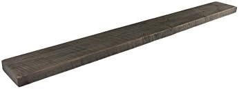 joelsantiques 72 Inch Wooden Floating Shelves for Wall - 72x8x2 in - Made of Natural Wood - Long Wall Shelves for Bedroom - Perfect for Living Room, Kitchen - Made in USA - Gray-Ruum Studio Home
