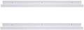 AZSKY 48 Inch White Picture Ledge Shelf Long Floating Shelves Set of 2 Wall Picture Shelf Pine Photo Frames Narrow Picture Ledge Mounting Hardware Included-Ruum Studio Home