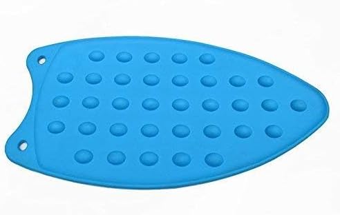 Bringsine Silicone Iron Rest Pad for Ironing Board Hot Resistant Mat(Blue)-Ruum Studio Home