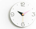 Stephanie Imports Modern Minimalist Pink & Black Wall Clock-Ruum Studio Home