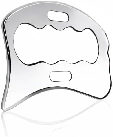 Guasha Massage Tool, Grade Stainless Steel Scraping Tool for Soft Tissue Upgrade Physical Therapy Stuff,Used for Back, Legs, Arms,Neck,Shoulder, Gua sha Tool-Ruum Studio Home