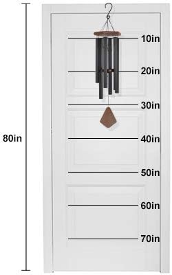 Wind Chimes Outdoor,36 Inch Memorial Wind Chimes Outdoor Large Deep Tone with 6 Heavy Metal Tubes Tuned.Wind Chimes for Loss Loved One, Memorial Gift.Garden Decor-Ruum Studio Home