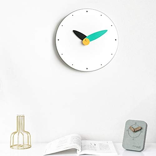 Stephanie Imports Modern Minimalist Teal & Black Wall Clock-Ruum Studio Home