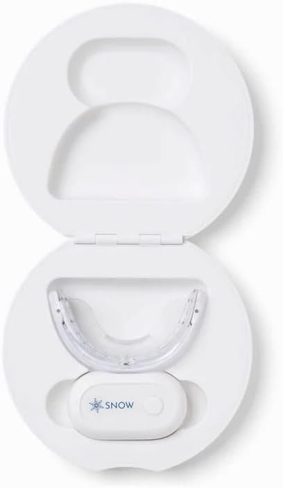 Snow Teeth Whitening Kit - Snow Teeth Whitening Serum and LED Mouthpiece Whitener, Formulated with Hydroxyapatite, Good for 2 Months - Wireless Kit with 1 Wand-Ruum Studio Home