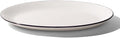 Made In Cookware - Serving Platter - White With Black Rim - Porcelain - Crafted in England-Ruum Studio Home