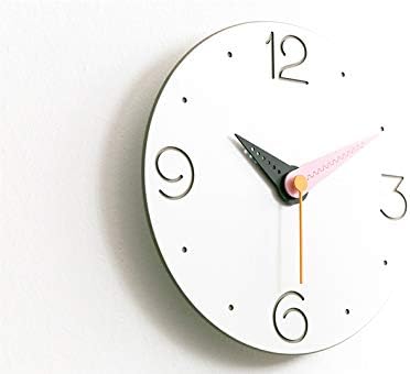 Stephanie Imports Modern Minimalist Pink & Black Wall Clock-Ruum Studio Home