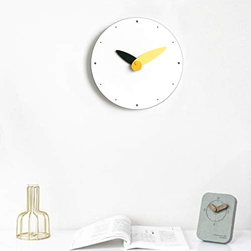 Stephanie Imports Modern Minimalist Yellow & Black Wall Clock-Ruum Studio Home