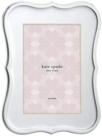 Kate Spade New York Crown Point 4" X 6" Frame, 1.20 LB, Silver-Ruum Studio Home