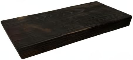 joelsantiques 18 Inch Wooden Floating Shelves for Wall - 18x6x2 in - Made of Natural Wood - Short Heavy Duty Rustic Wall Shelves for Bedroom - Perfect for Bathroom, Kitchen - Mocha-Ruum Studio Home