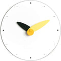 Stephanie Imports Modern Minimalist Yellow & Black Wall Clock-Ruum Studio Home