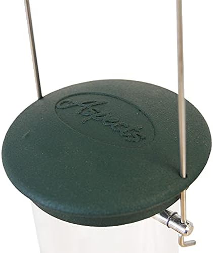 Set of 2 Aspects Large Quick-Clean Seed Tube Bird Feeders, Spruce Green 425-CP2-Ruum Studio Home