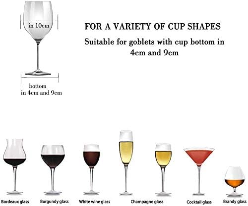 Wine Glass Rack - Under Cabinet Stemware Wine Glass Holder Glasses Storage Hanger Metal Organizer for Bar Kitchen Gold-Ruum Studio Home