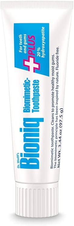 Bioniq Plus Biomimetic Toothpaste with 20 Percent Hydroxyapatite for Teeth and Gums I Clinically Tested I 3.44 oz-Ruum Studio Home