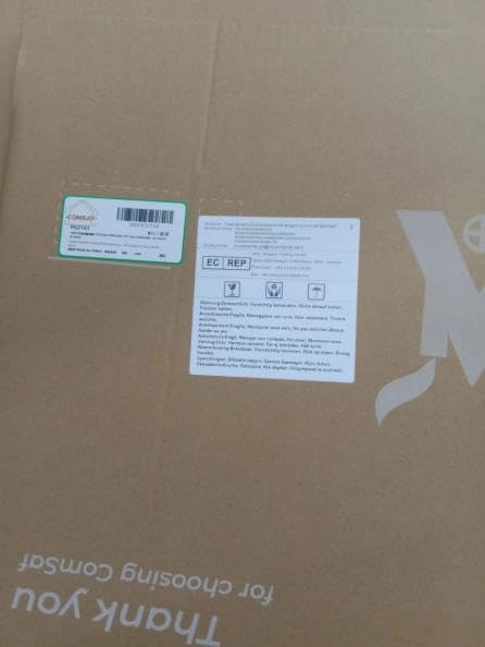 ComSaf Airtight Glass Storage Canister with Lids (0.7Qt/1.2Qt/1.6Qt) Set of 6, Food Storage Container Kitchen Pantry Storage Jar, Glass Jars for Flour Cereal Sugar Tea Coffee Beans Snacks, Square-Ruum Studio Home