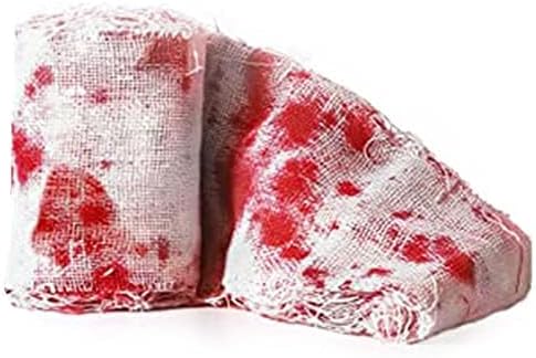 Wholelovein Halloween Creepy Bloody Cloth 800 inch Scary Blood Gauze Bandages Decorations-Ruum Studio Home