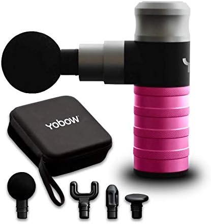 The Therapeutic Mini Massage Pistol with Portable Carrying Case, 4 Massage Speeds, 6 Colors | Fast USB Type C Charging | Massage Tool for Pain Relief | Stylish and Powerful Massage Gun-Ruum Studio Home